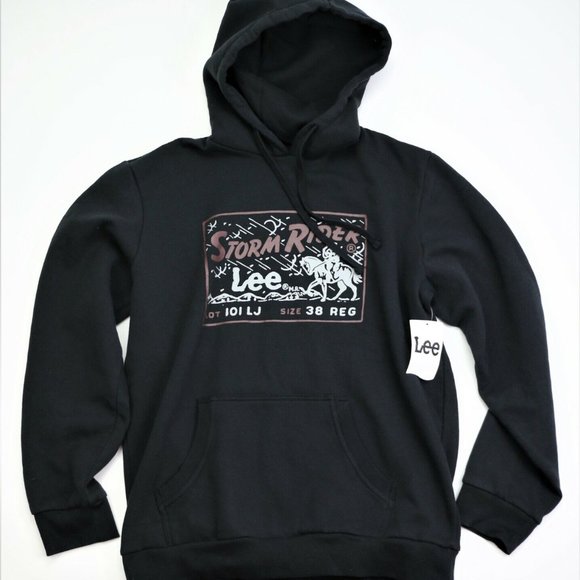 NEW LEE HERITAGE STORM RIDER GRAPHIC HOODIE MEN'S SIZE  XL - Picture 2 of 9